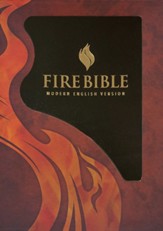 MEV Fire Bible--bonded leather, black - Slightly Imperfect
