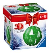 Green Christmas Ball, 54 Piece 3D Puzzle