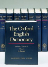 Oxford English Dictionary, 20-Volume Set
