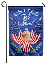 United We Stand, Garden Lustre Flag, Small