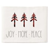 Joy Hope Peace Pillow Hug