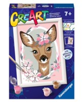 CreArt Painting by Numbers - Delightful Deer