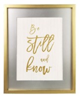 Be Still And Know Wooden Sign
