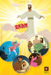 La Gran Historia Biblia Interactiva NTV, Enc. Dura  (NTV The Big Picture Interactive Bible, Hardcover)