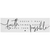 Faith Possible, Vintage Pallet Board