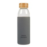 Simply Blessed Water Bottle With Bamboo Lid