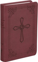 NIV Holy Bible Compact, Imitation  Leather, Burgundy