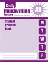 Daily Handwriting Practice: Traditional Cursive Student Workbook