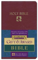 NRSV Award Bible, Imitation leather,  burgundy  - Imperfectly Imprinted Bibles