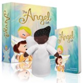 Love Keepsake Angel Gift Box Set, Black Skin Girl