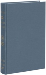Legacy Standard Bible - Handy Size, Red Letter, Hardcover  Blue Grey Linen