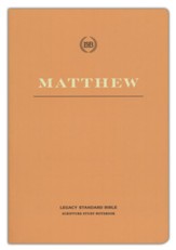 LSB Scripture Study Notebook: Matthew