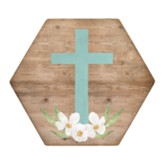 Floral Cross, Coaster