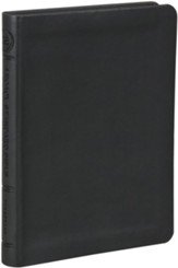 LSB New Testament with Psalms and Proverbs--soft leather-look, black