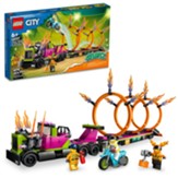 LEGO ® City Stuntz Stunt Truck & Ring of Fire Challenge