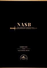 NASB Handy Size--cowhide, black (Indexed)