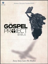 HCSB Gospel Project Bible, Christ  Ascending Design, LeatherTouch