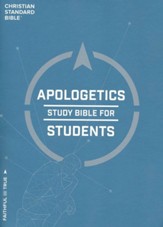 CSB Apologetics Study Bible for  Students, Hardcover - Imperfectly Imprinted Bibles