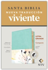 NTV Santa Biblia, Edición Compacta Letra Grande, LeatherLike, Mint, Indexed