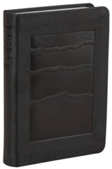 NLT Premium Value Compact Bible,  Filament Enabled Edition, Soft imitation leather, Black Mountainscape