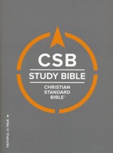 CSB Study Bible, Hardcover, Indexed