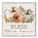 Bless This Home Fall Coaster Set of 4