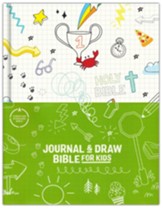 CSB Journal and Draw Bible for Kids,  White