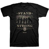 Stand Strong, Soldiers, Shirt, Black, Large