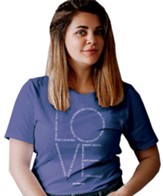 Love Chapter Shirt, Periwinkle, Medium