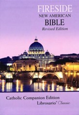 NABRE Catholic Companion Bible Librosario ® Edition, White Bonded Leather
