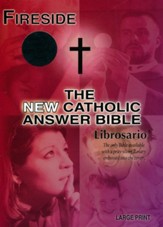 NABRE New Catholic Answer Bible Librosario Edition, Burgundy Imitation Leather