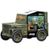 Military Jeep Puzzle in Tin, 550 pieces