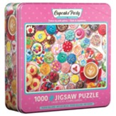 Cupcake Party Puzzle in Tin, 1000 pieces