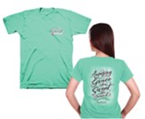 Amazing Grace Shirt, Cool Mint Green, X-Large