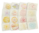 Flowers Rubbing Plates (package of  16)