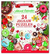 Christmas Delights Advent Calendar: 24 Jigsaw Puzzles
