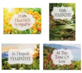 In Deepest Sympathy Cards with Scripture, Box of 12, (KJV)