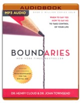 Boundaries, Updated and Expanded Edition: When to Say Yes, How to Say No To Take Control of Your Life - unabridged audiobook edition on MP3-CD