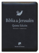 Biblia de Jerusalén 5a edición: Con funda y cierre de cremallera - Spanish