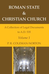 Roman State & Christian Church Volume 1