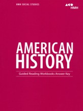 American History Guided Reading Workbook Answer Key