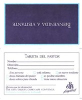 Formulario WV-7: Tarjeta Bienvenida a Visitante, Paq. de 100  (Form WV-7: Welcome Visitor Card, Pack of 100)