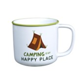 Camping Is My Happy Place Mug