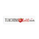 Teaching Is Heart Work Stick Plaque