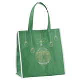 Joy to the World, Ornament, Tote Bag, Green