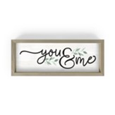 You & Me Framed Art