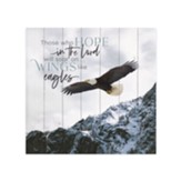 Those Who Hope In the Lord Will Soar On Wings Like Eagles Pallet Art
