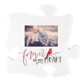 Forever In My Heart Puzzle Piece Photo Frame