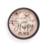 Our Happy Place Coasters, Set of 4