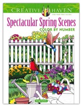 Spectacular Spring Scenes Color by Number